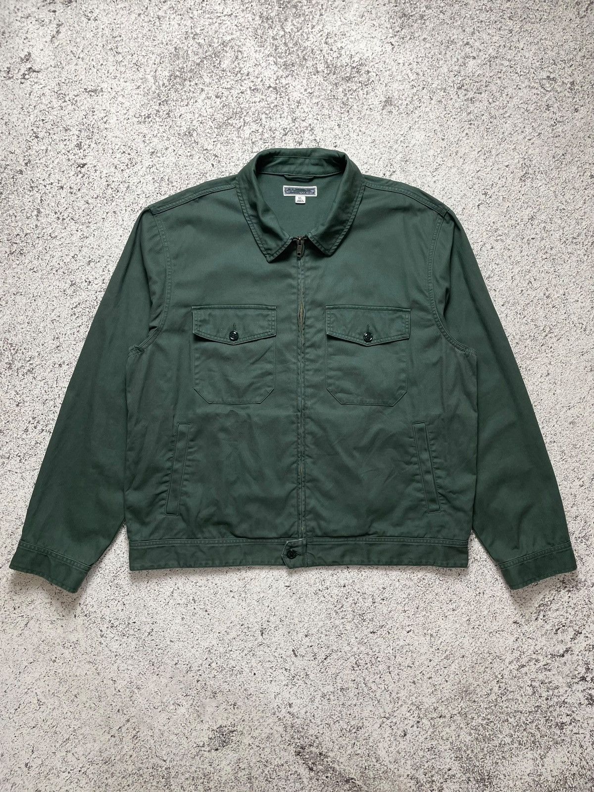 The Real McCoy's Vintage 90s Double Pocket Mechanic Work Jacket Size US XL / EU 56 / 4 - 3 Thumbnail
