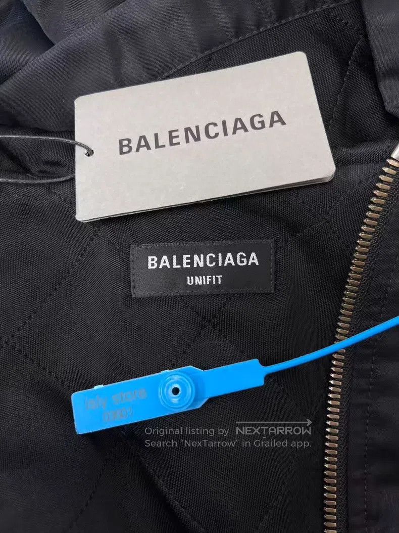 Balenciaga Balenciaga Solid color zip-up hooded long-sleeve jacket Size US M / EU 48-50 / 2 - 4 Thumbnail