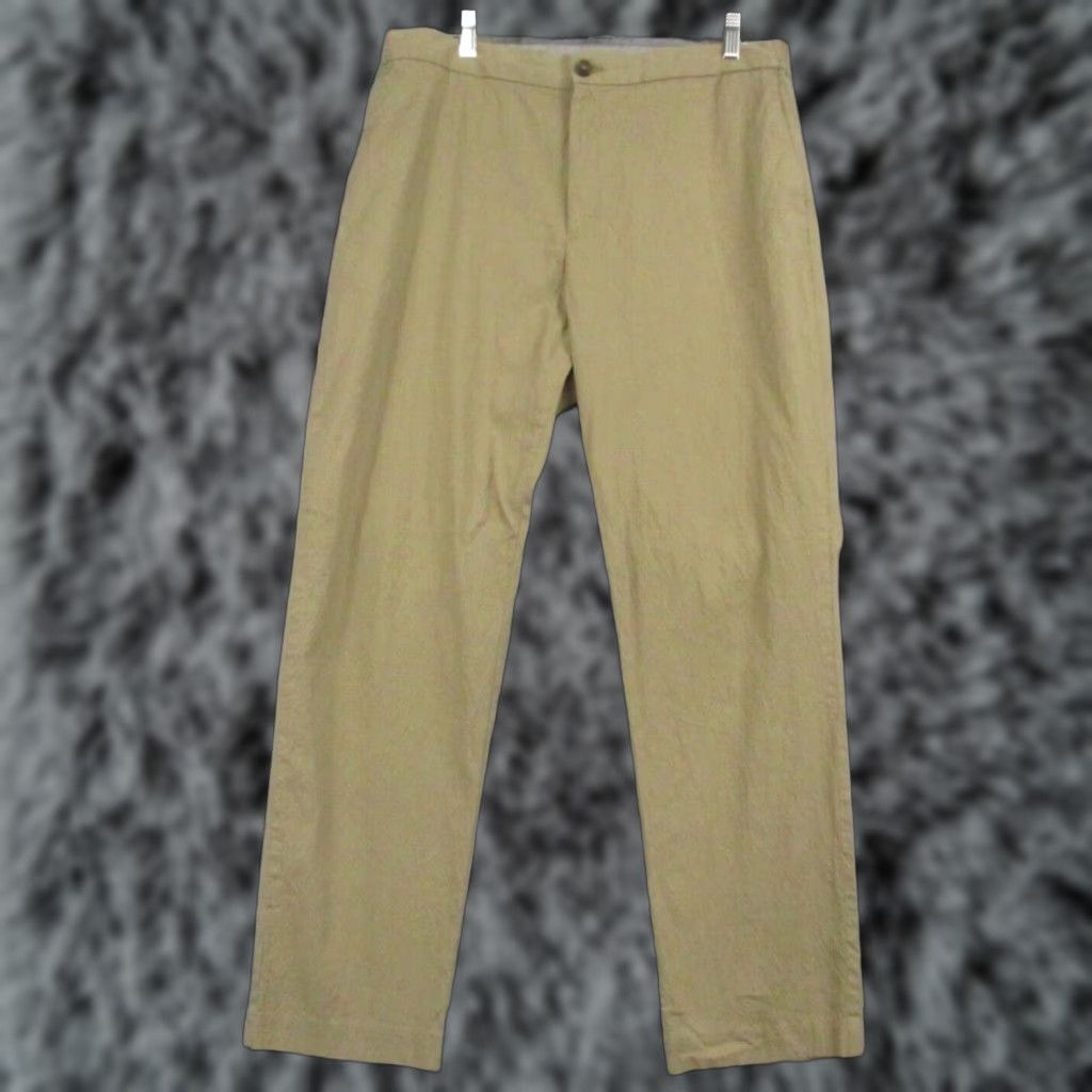 Banana Republic Banana Republic Pants 34S Slim Fit Chino Khaki Color Pockets Stretch Waist Size US 34 / EU 50 - 1 Thumbnail