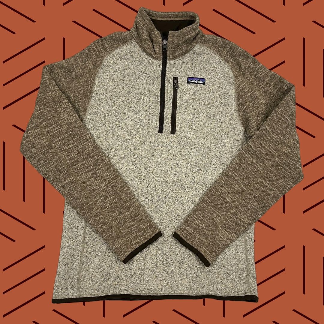 Patagonia Patagonia Better Sweater Mens M Brown Fleece 1/4 Zip Pullover Golf Hiking Preppy Size US M / EU 48-50 / 2 - 1 Thumbnail