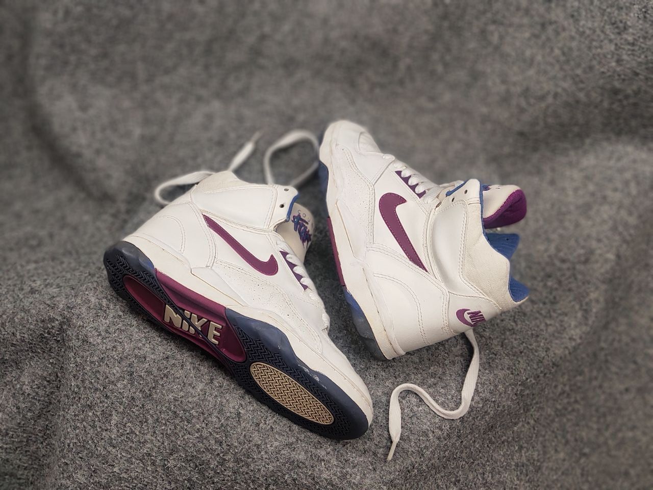 Nike Rare Vintage Original 90's Nike court flare Hi top sneakers Size US 8 / IT 38 - 4 Thumbnail