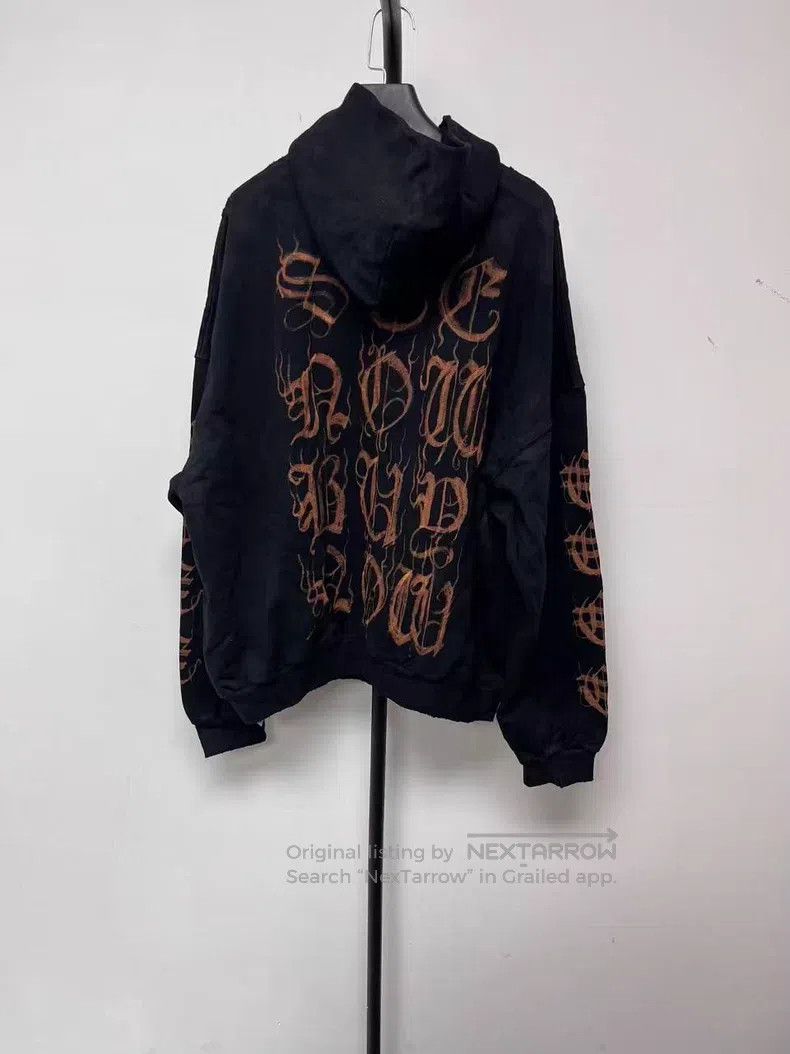 Balenciaga Balenciaga Color Block Letter Pattern Printed Hooded Sweat Size US M / EU 48-50 / 2 - 2 Thumbnail