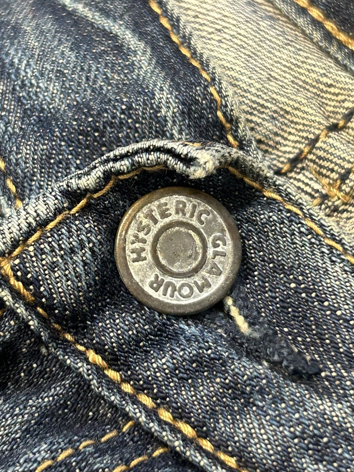 Hysteric Glamour Hysteric Glamour “Too Drunk To F***” Faded Denim Size US 34 / EU 50 - 7 Thumbnail