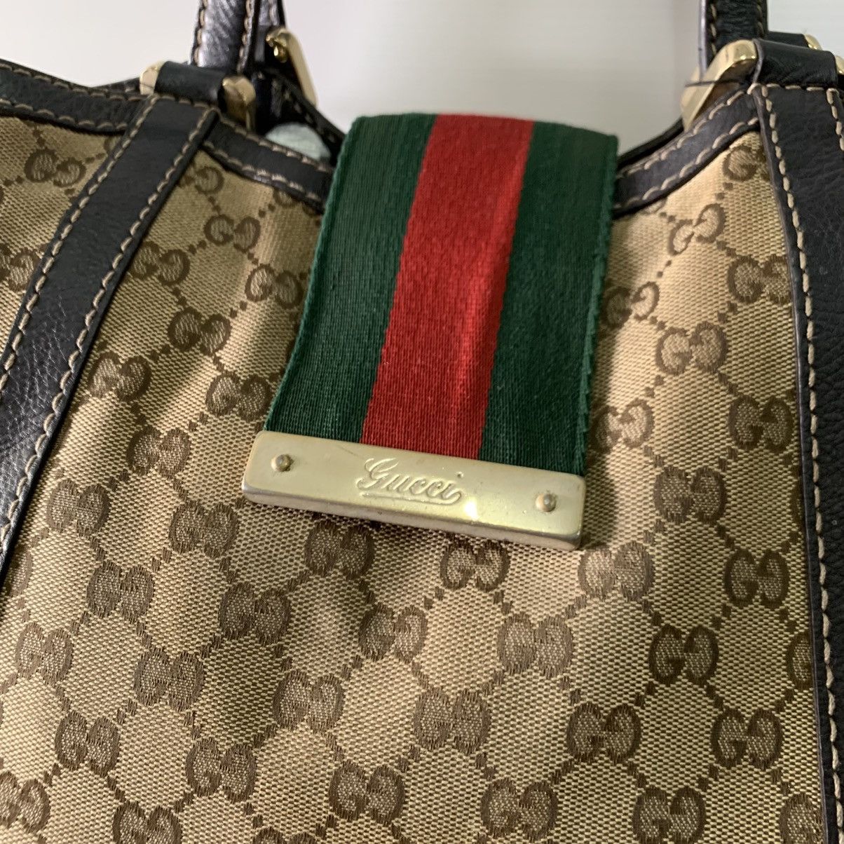 Gucci Gucci Monogram Tote Shoulder Bag Size ONE SIZE - 6 Thumbnail