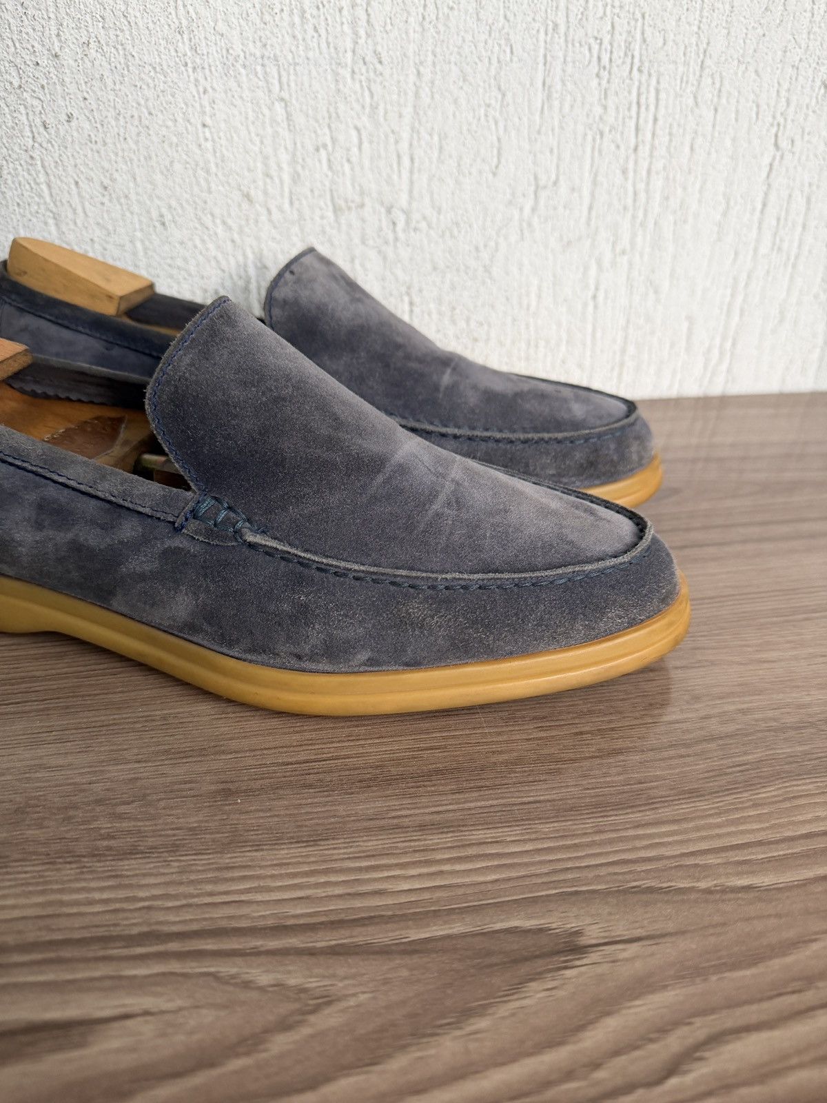 Loro Piana Suede summer walk loafers Size US 8 / EU 41 - 4 Thumbnail