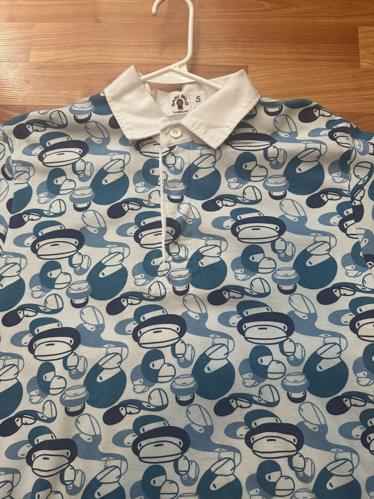 Bape Bape Baby Milo Face Polo Size US S / EU 44-46 / 1 - 2 Thumbnail