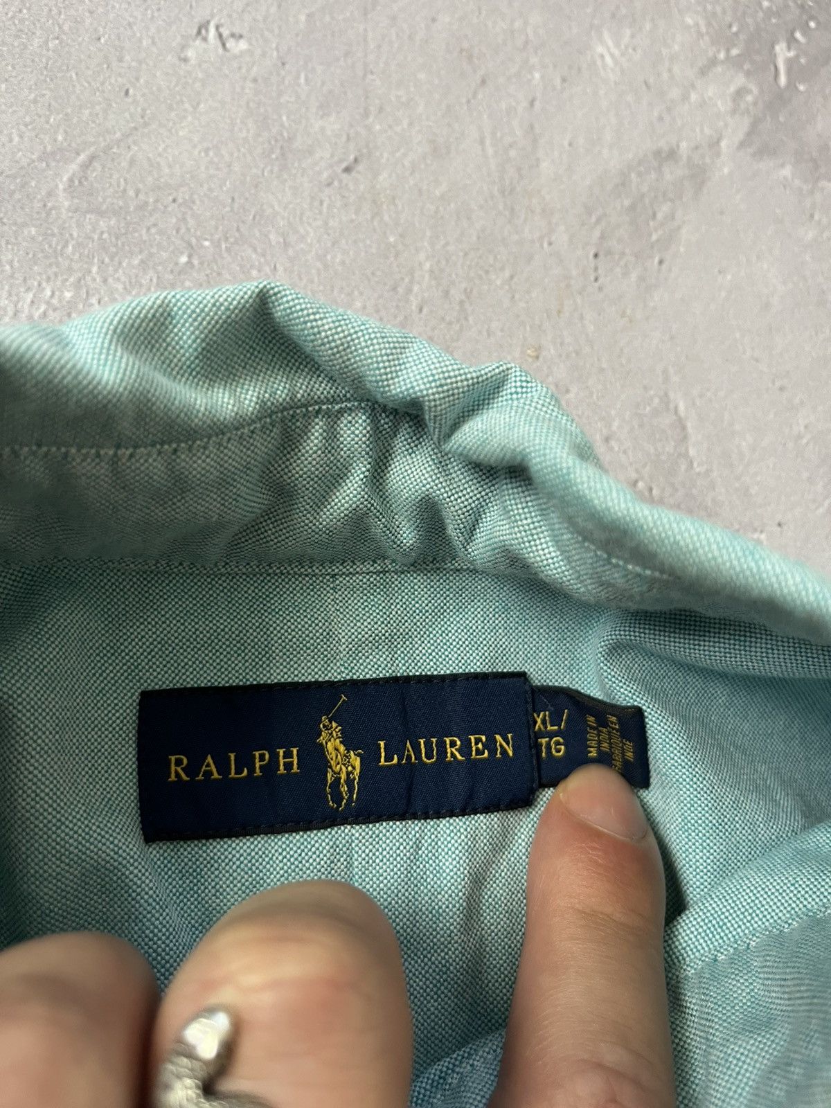 Polo Ralph Lauren Polo Ralph Lauren Short Sleeve Shirt Button Up Green Size XL Size US XL / EU 56 / 4 - 4 Thumbnail