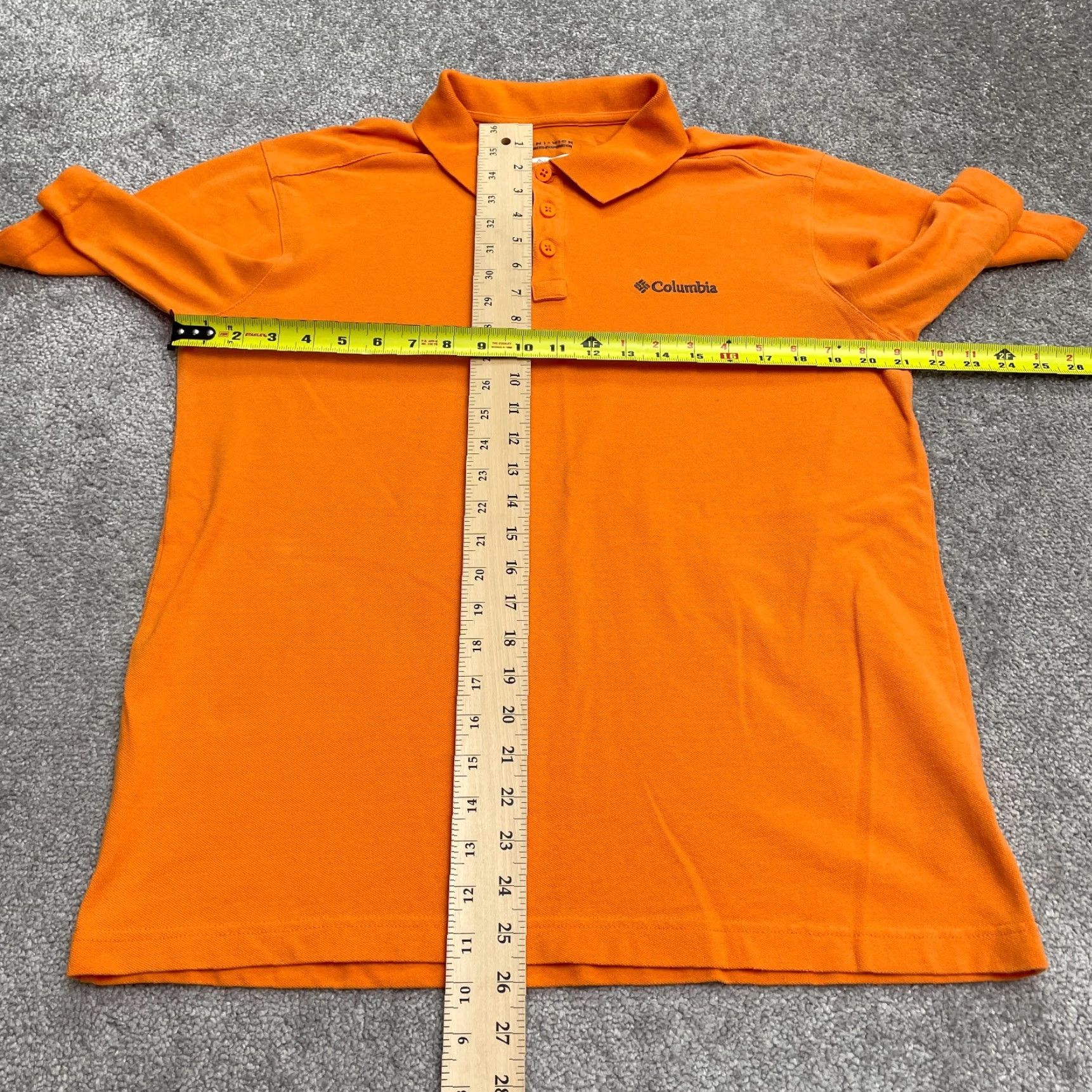 Vintage Columbia Omni Wick Shirt Mens Medium Orange Short Sleeve Collared Active Polo Size US M / EU 48-50 / 2 - 7 Thumbnail