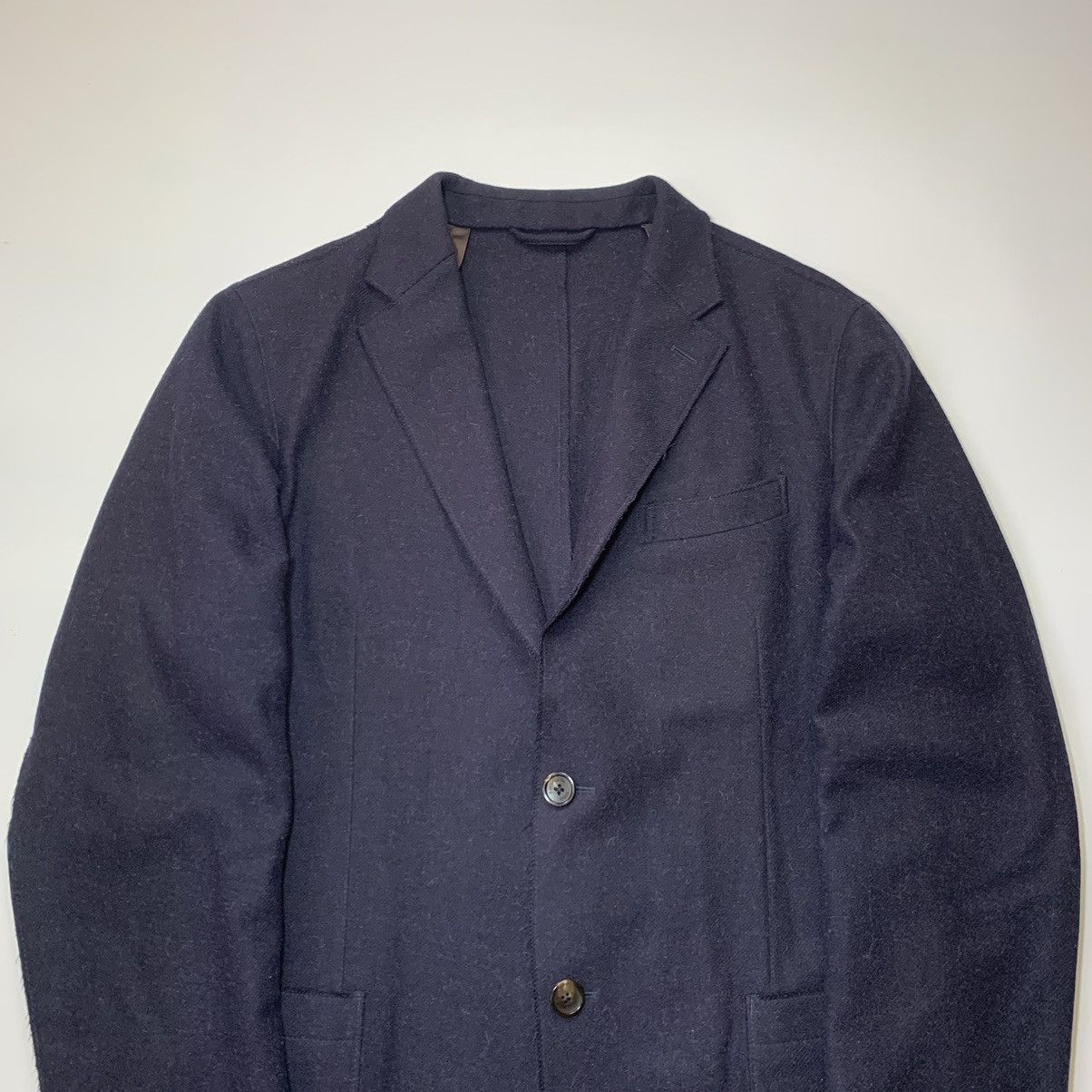 Ermenegildo Zegna Ermenegildo Zegna Trofeo Tweed Blazer Lana Wool Size 52L - 5 Thumbnail