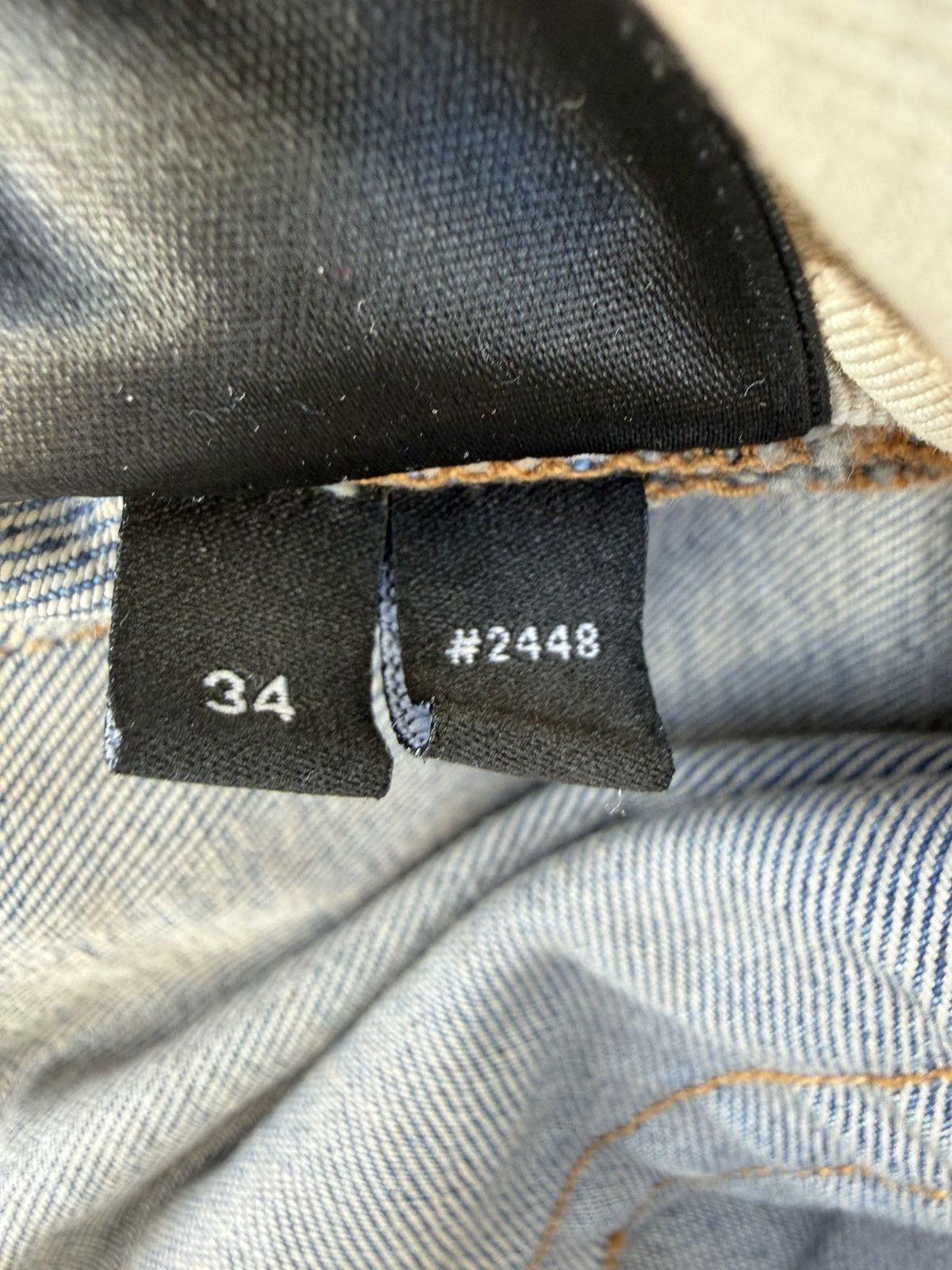 Amiri Amiri Clay Indigo Blue Plaid MX2 Jeans Size US 34 / EU 50 - 6 Thumbnail