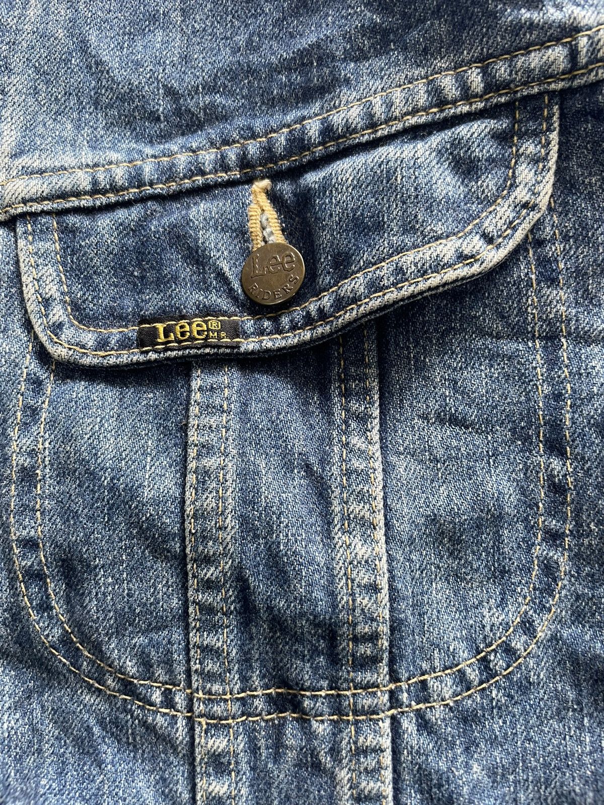 Other Vintage 90’s Lee Riders Denim Jacket Size US L / EU 52-54 / 3 - 12 Thumbnail