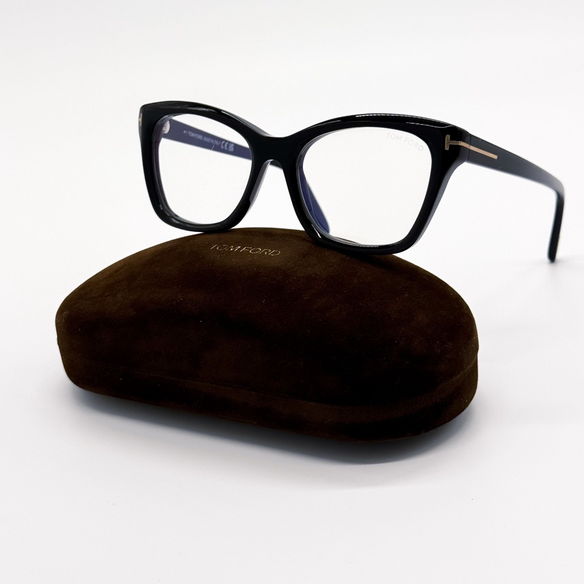 Tom Ford NEW TOM FORD EYEGLASSES TF5909 001 BLACK WOMEN FT5909 001 Size ONE SIZE - 1 Thumbnail