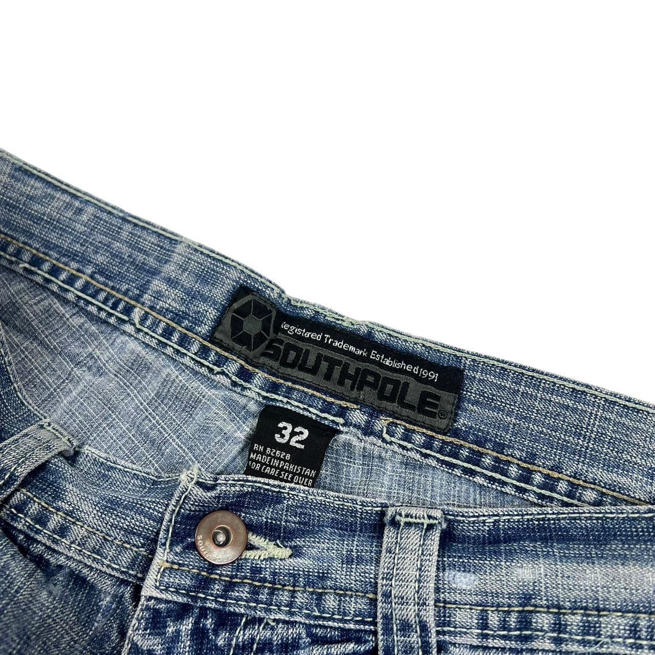 Southpole Vintage Baggy Light Wash Blue Southpole Jeans - Waist: 32” Size US 32 / EU 48 - 5 Thumbnail