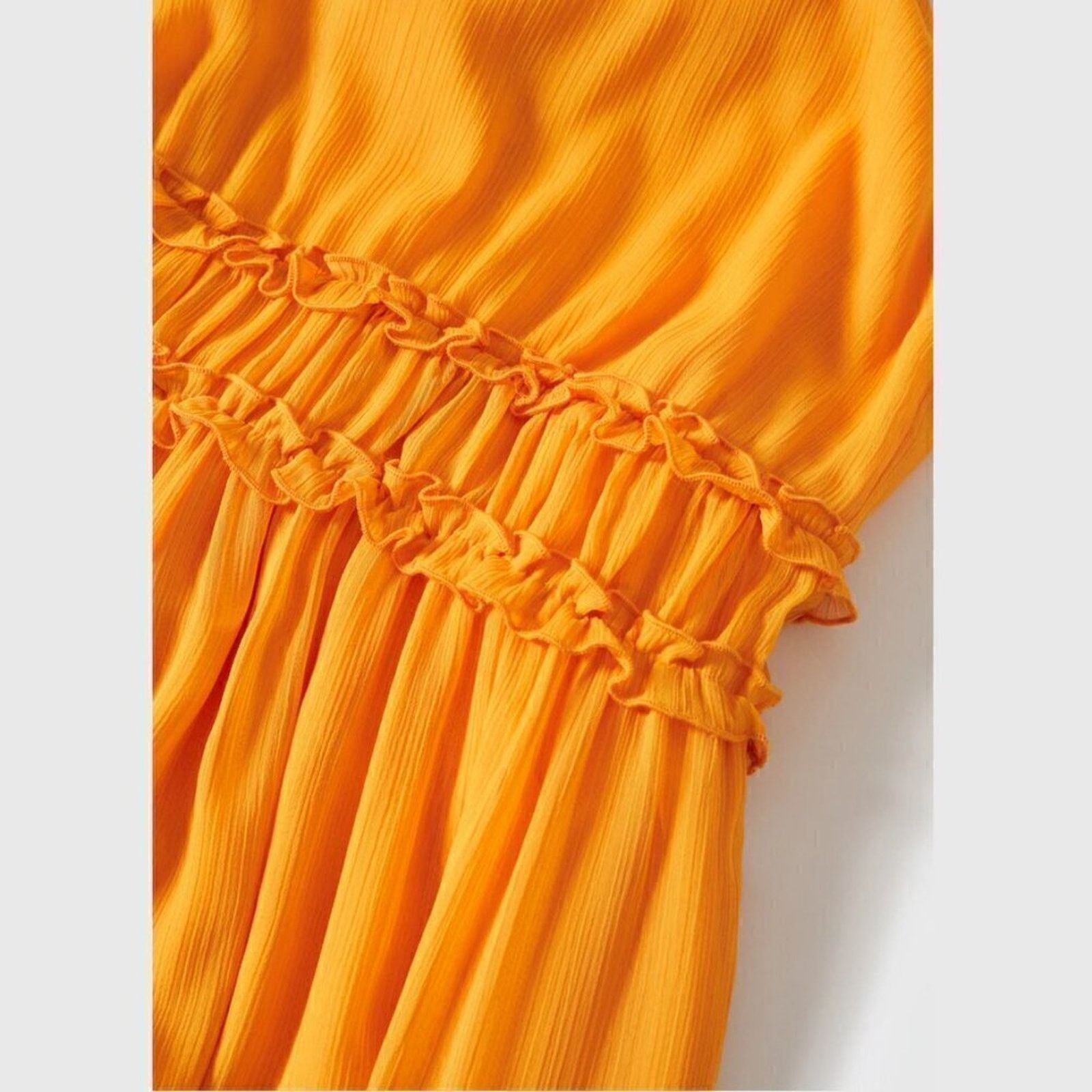 Mango MANGO Yellow Halter Maxi Dress NWT Size 6 Size M / US 6-8 / IT 42-44 - 20 Thumbnail