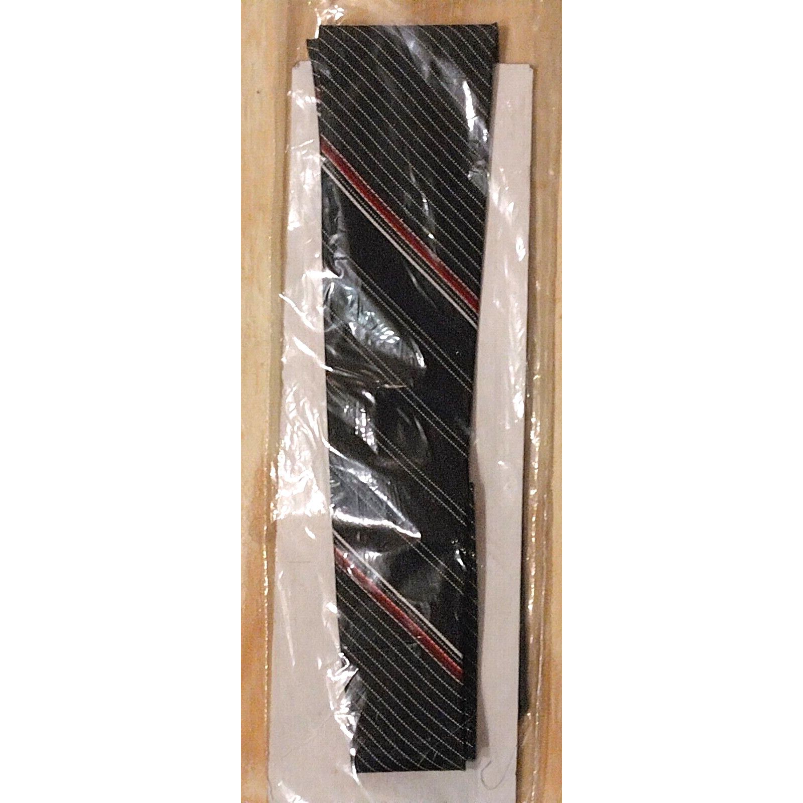 The Unbranded Brand UTZ Men's Promotional Pin Striped Blue White Red Tie Size ONE SIZE - 2 Thumbnail