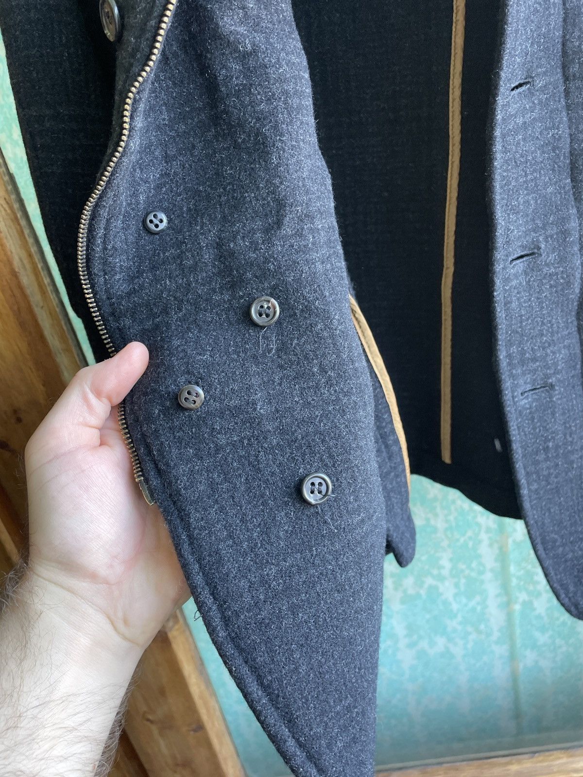 Corneliani Corneliani CC colection Men’s Formal Jacket Wool Blazer Size 52R - 21 Thumbnail
