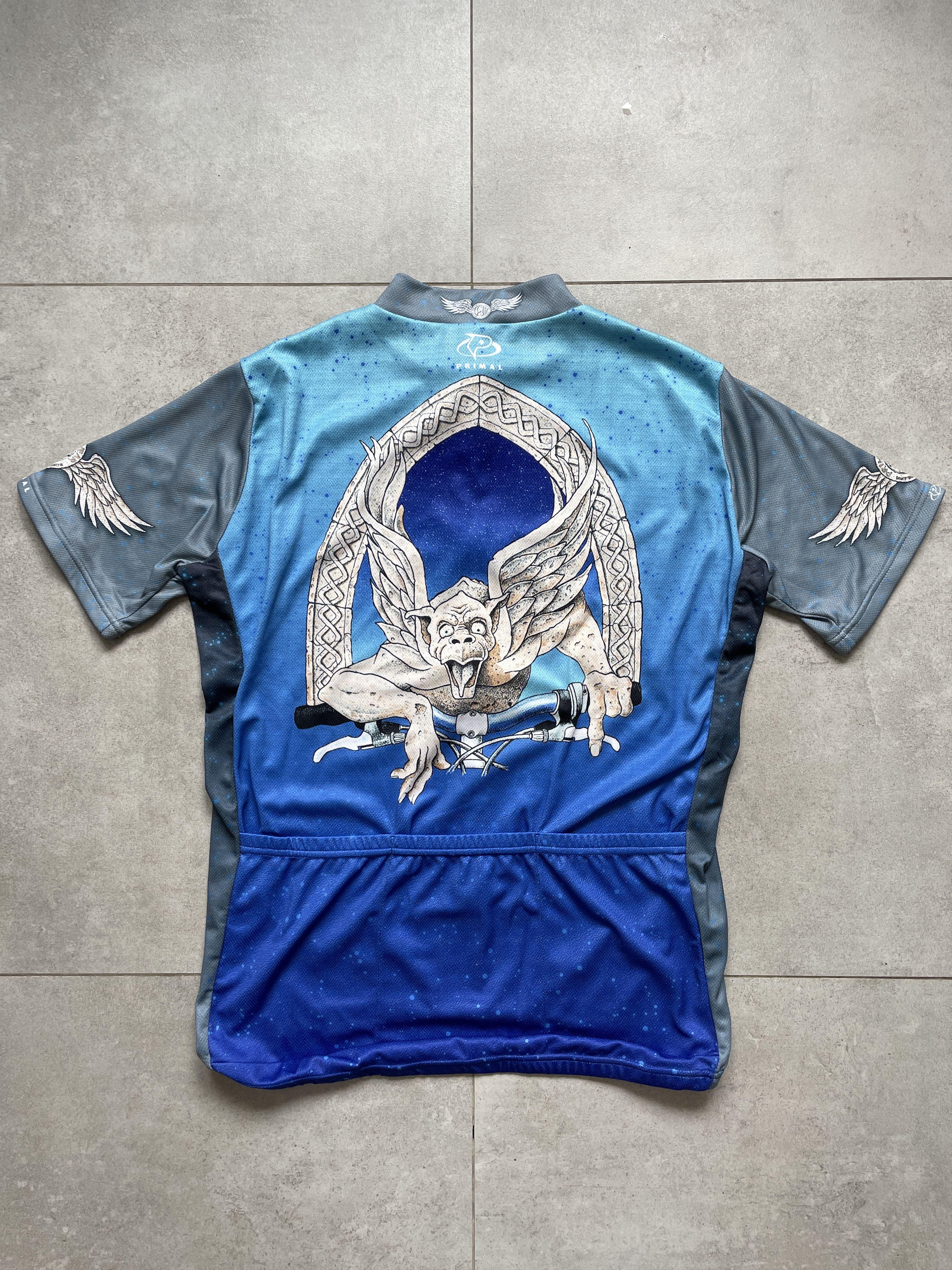 Bicycle Y2K PRIMAL CYCLE BLUE GOBLIN JERSEY Size US L / EU 52-54 / 3 - 3 Thumbnail