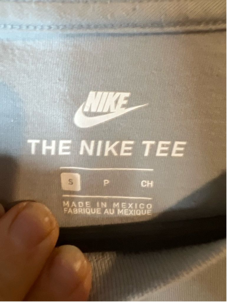 Nike Men's Nike Long Sleeve T-Shirt Size S Gray Size US S / EU 44-46 / 1 - 3 Thumbnail