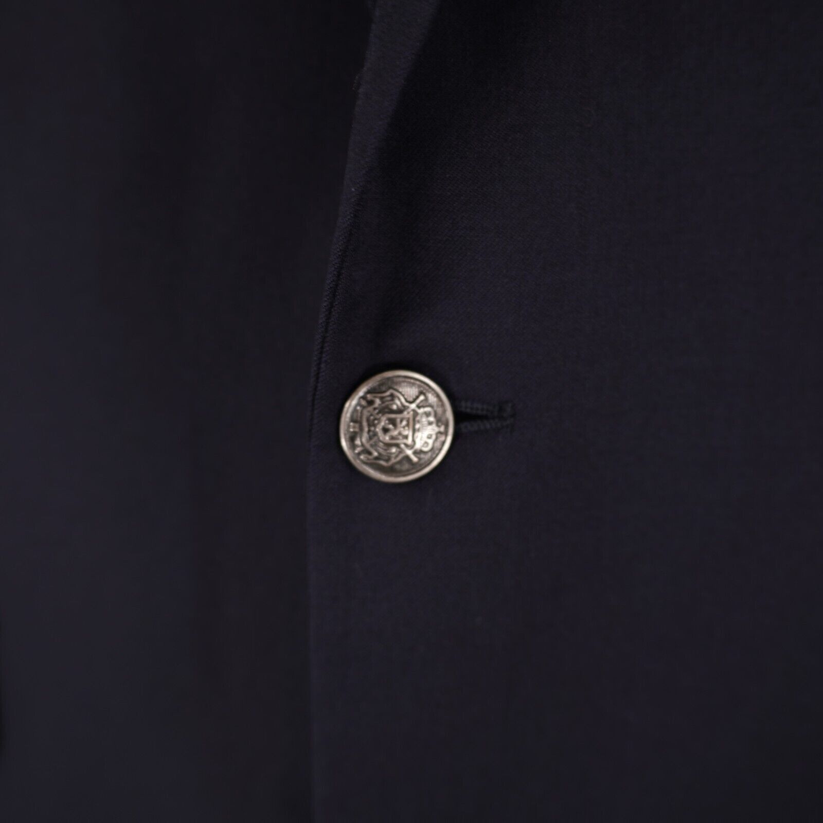 Michael Kors Michal Kors Blue Wool 2 Silver Button Blazer 42R Tagged 42S Size 42R - 3 Thumbnail