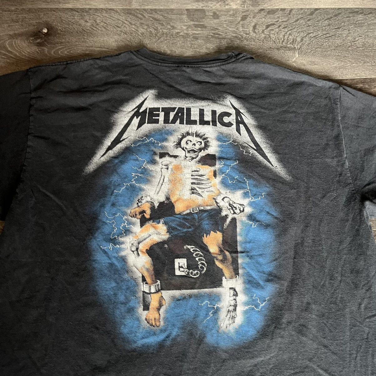 Metallica Vintage 90s Metallica Kill Em All Double Sided Logo Band Tee Size US L / EU 52-54 / 3 - 4 Thumbnail