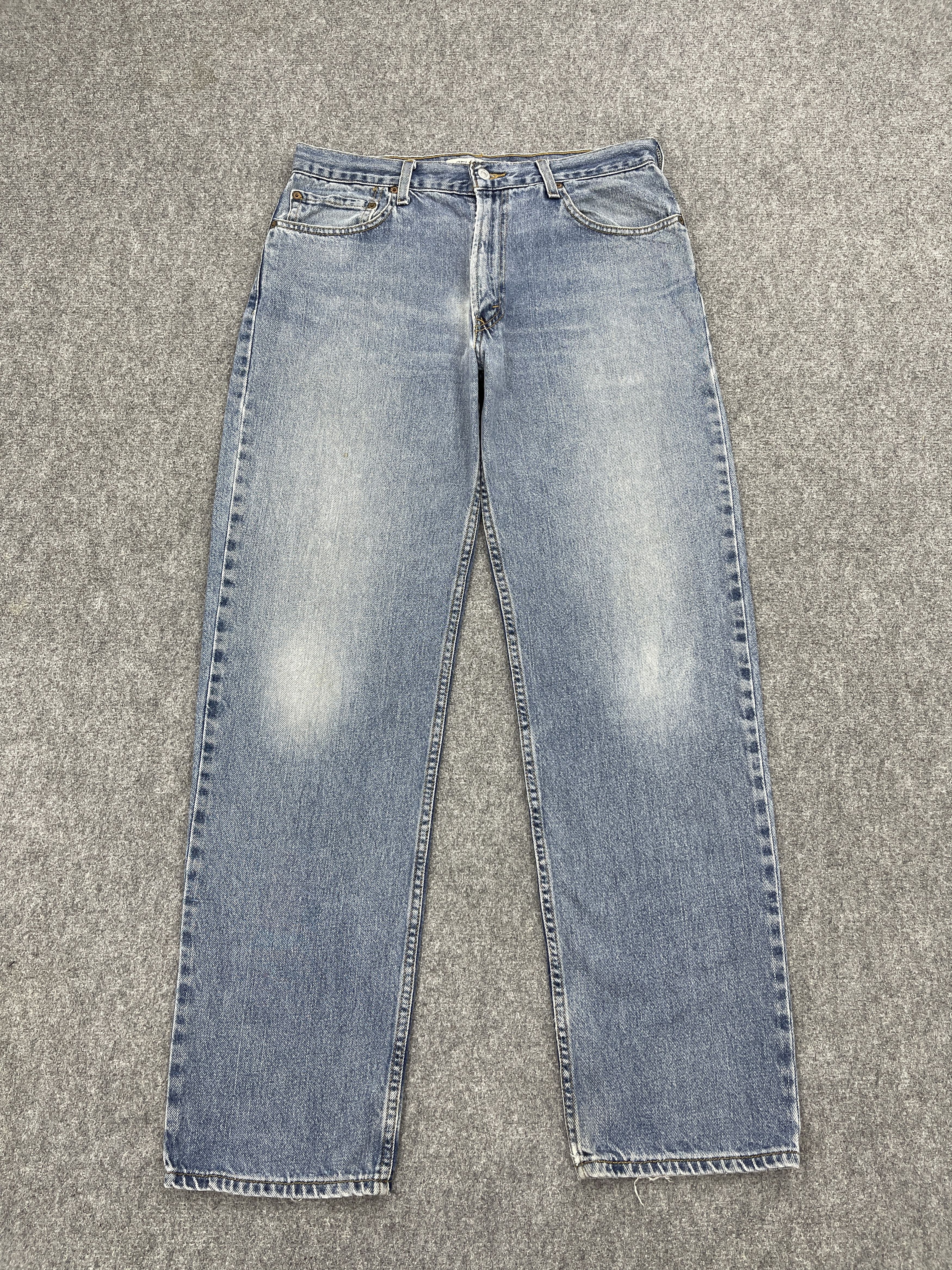 Levi's Vintage Levis 550 Relaxed Fit Faded Blue Jeans DP2578 Size US 32 / EU 48 - 1 Thumbnail