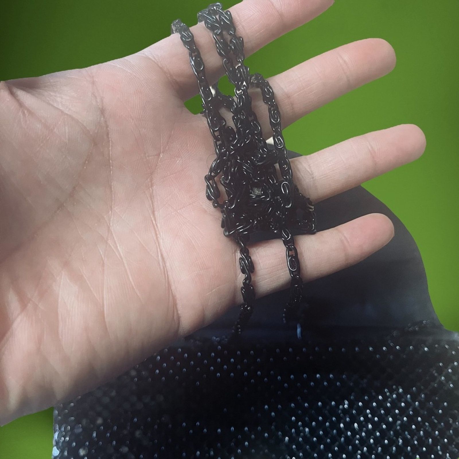 Other Metal Sequins Shoulder Mini Purse Witchy Gothy Fairy Whimsy Size ONE SIZE - 7 Thumbnail