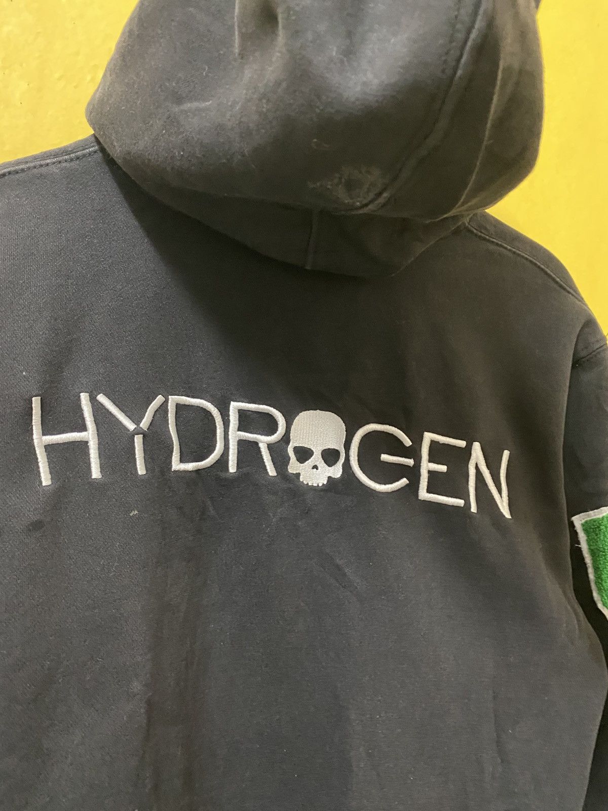 HYDROGEN Hydrogen Skull Hoodie Zipper Black Colour Size US M / EU 48-50 / 2 - 5 Thumbnail