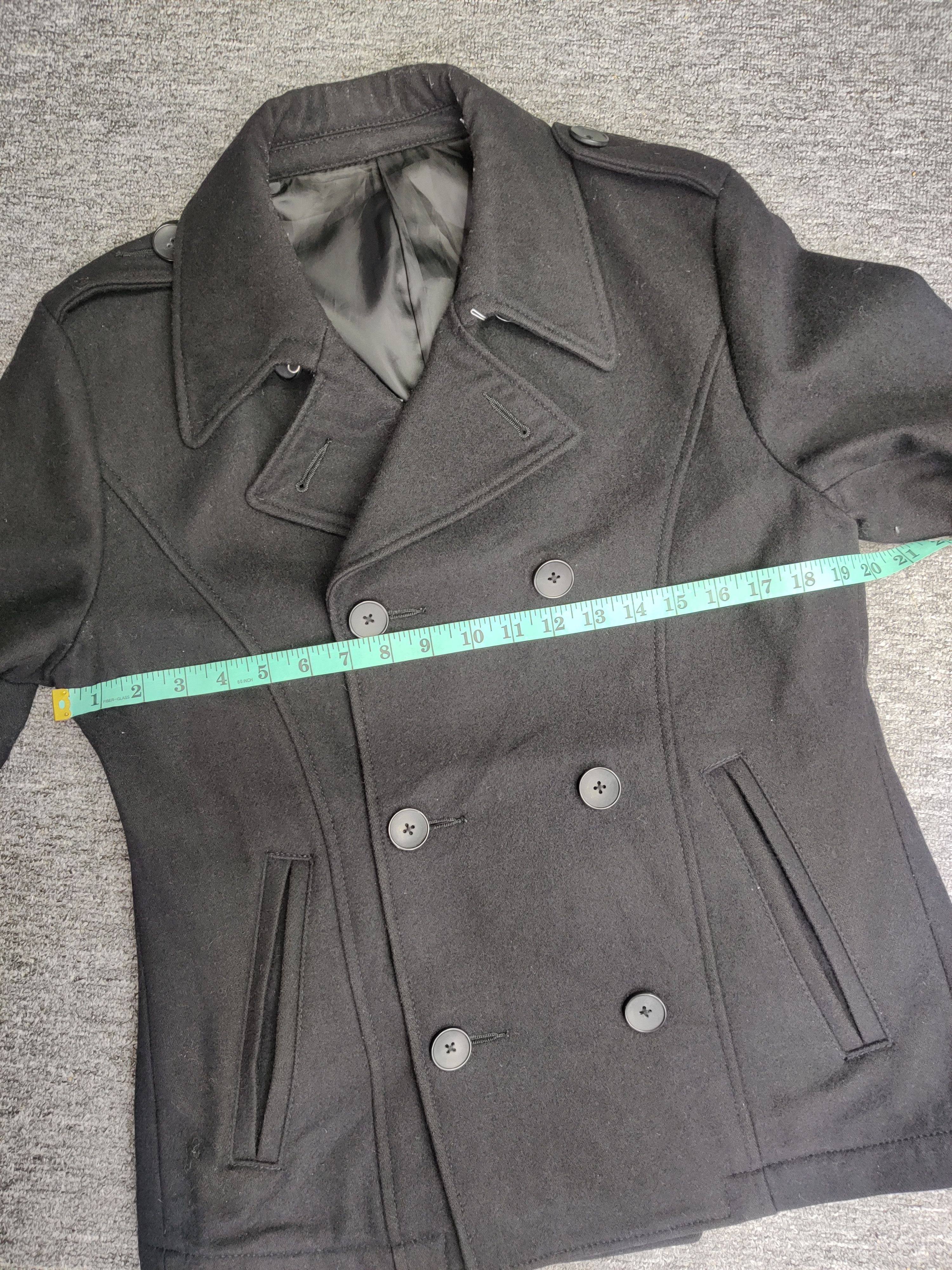 PPFM Vintage PPFM Wool Double Breasted Coat Jacket Size US L / EU 52-54 / 3 - 15 Thumbnail