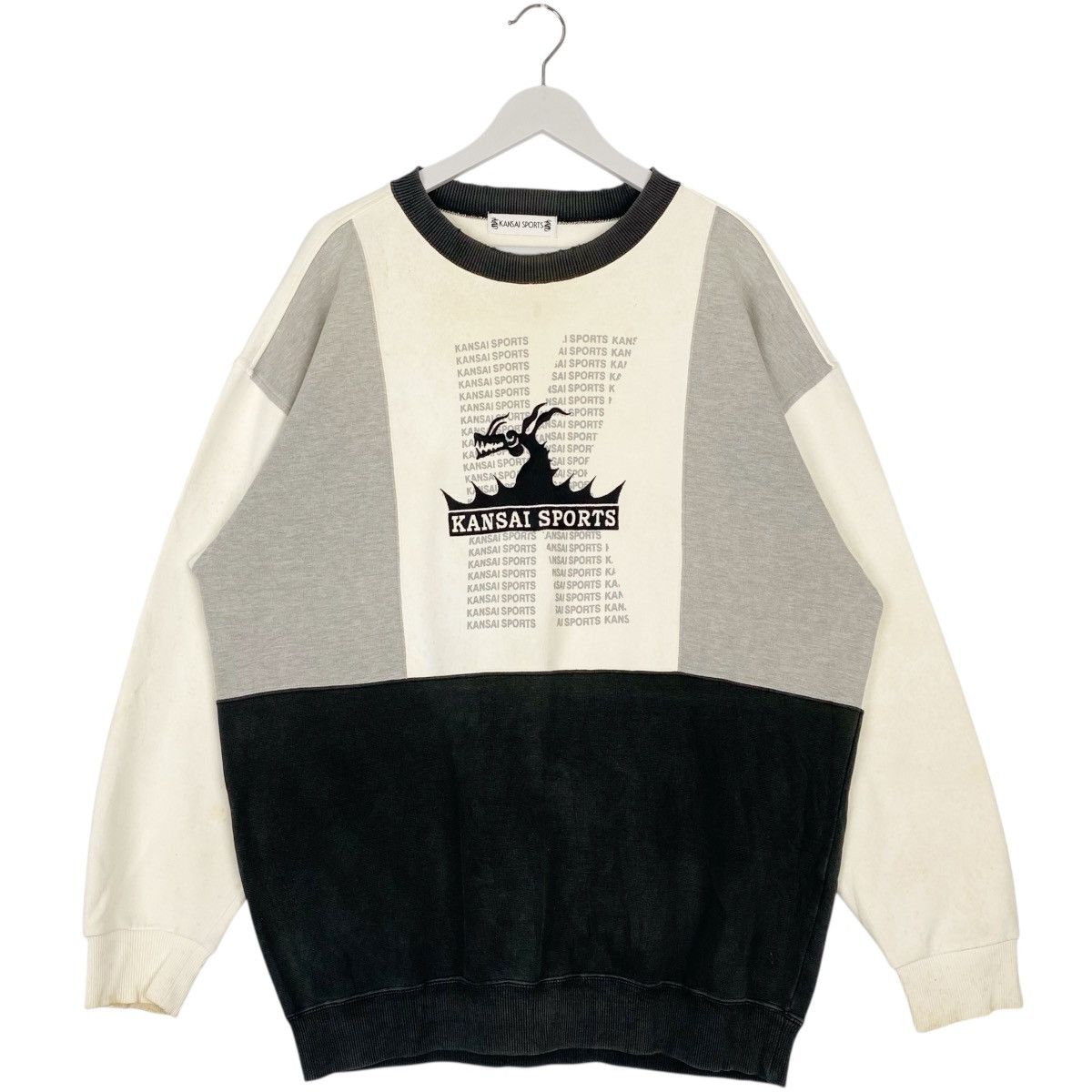Other Vintage 90s Kansas Sweatshirt Crewneck Big Logo Embroidery Size US XL / EU 56 / 4 - 1 Thumbnail