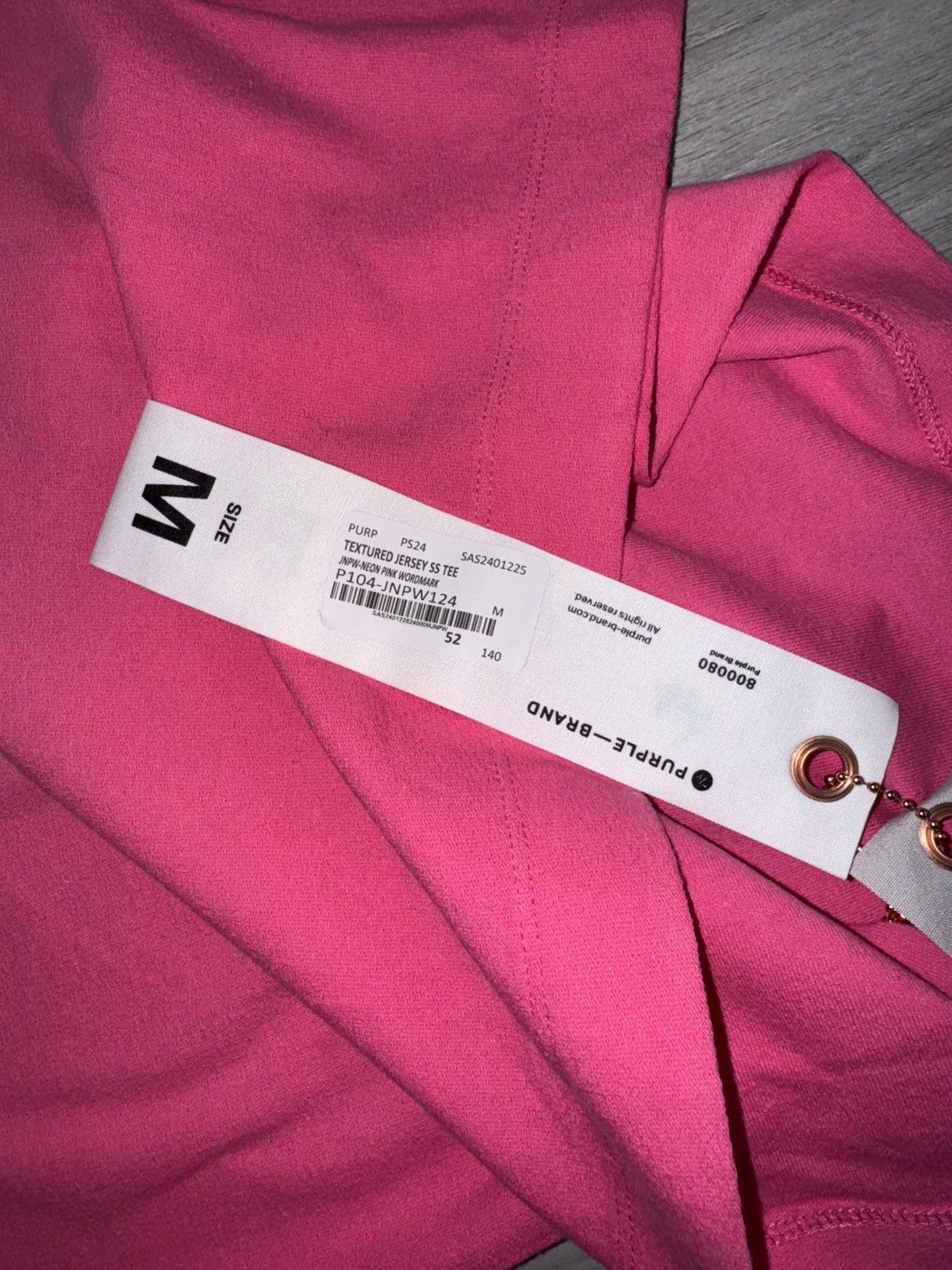 Purple PURPLE Brand Pink Tee Size US M / EU 48-50 / 2 - 4 Thumbnail
