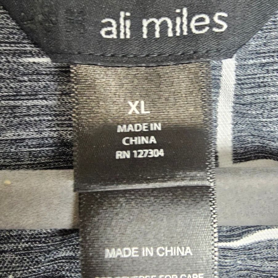 Miles New York Ali Miles Women Geometric Tunic XL Artsy Corporate Chic Size XL / US 12-14 / IT 48-50 - 6 Thumbnail