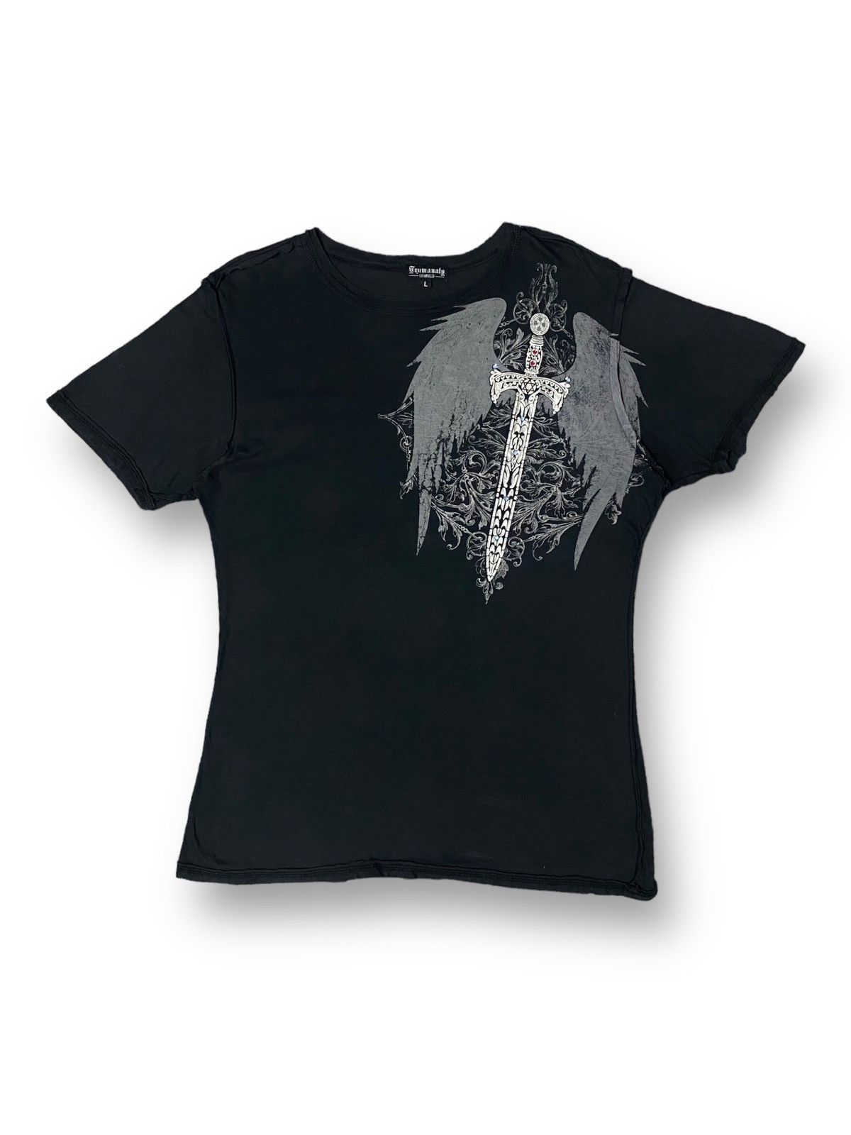 20471120 × Affliction Crumanato LA Brand Art Magic Sword Winger Iconic Power Size US M / EU 48-50 / 2 - 1 Thumbnail