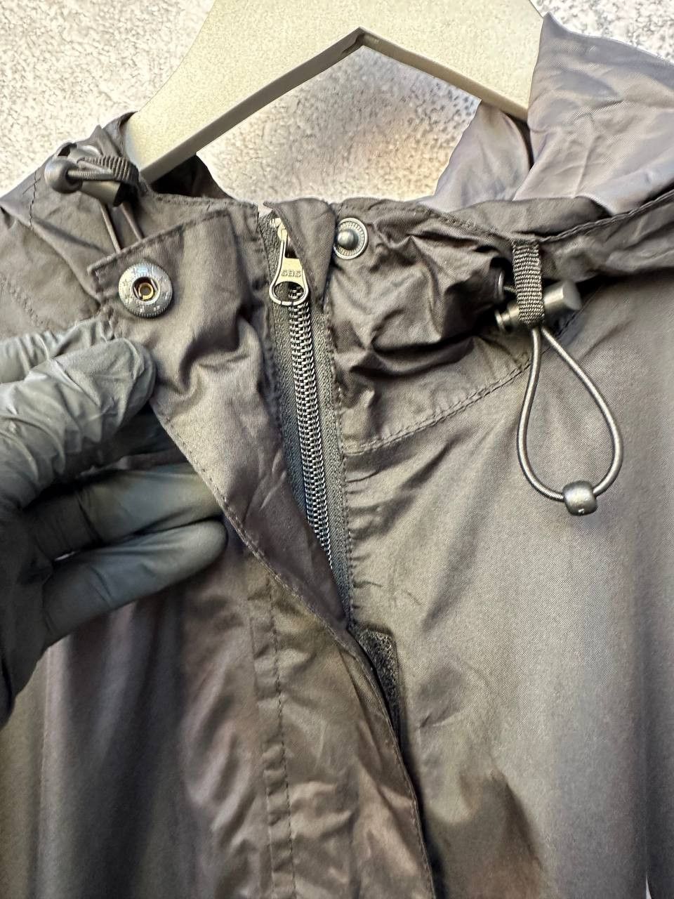 K-Way K-Way Long Rain Coat Windbreaker Jacket LAB Size L / US 10 / IT 46 - 11 Thumbnail