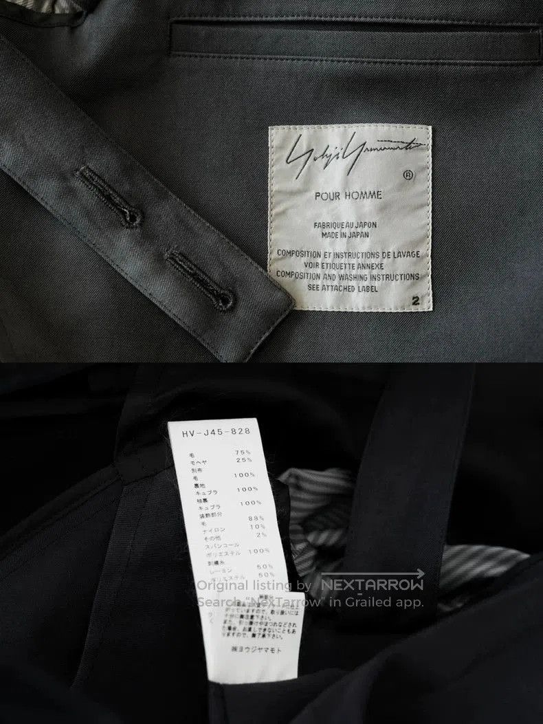 Yohji Yamamoto Yohji Yamamoto Double Layered Coat. Size US M / EU 48-50 / 2 - 9 Thumbnail