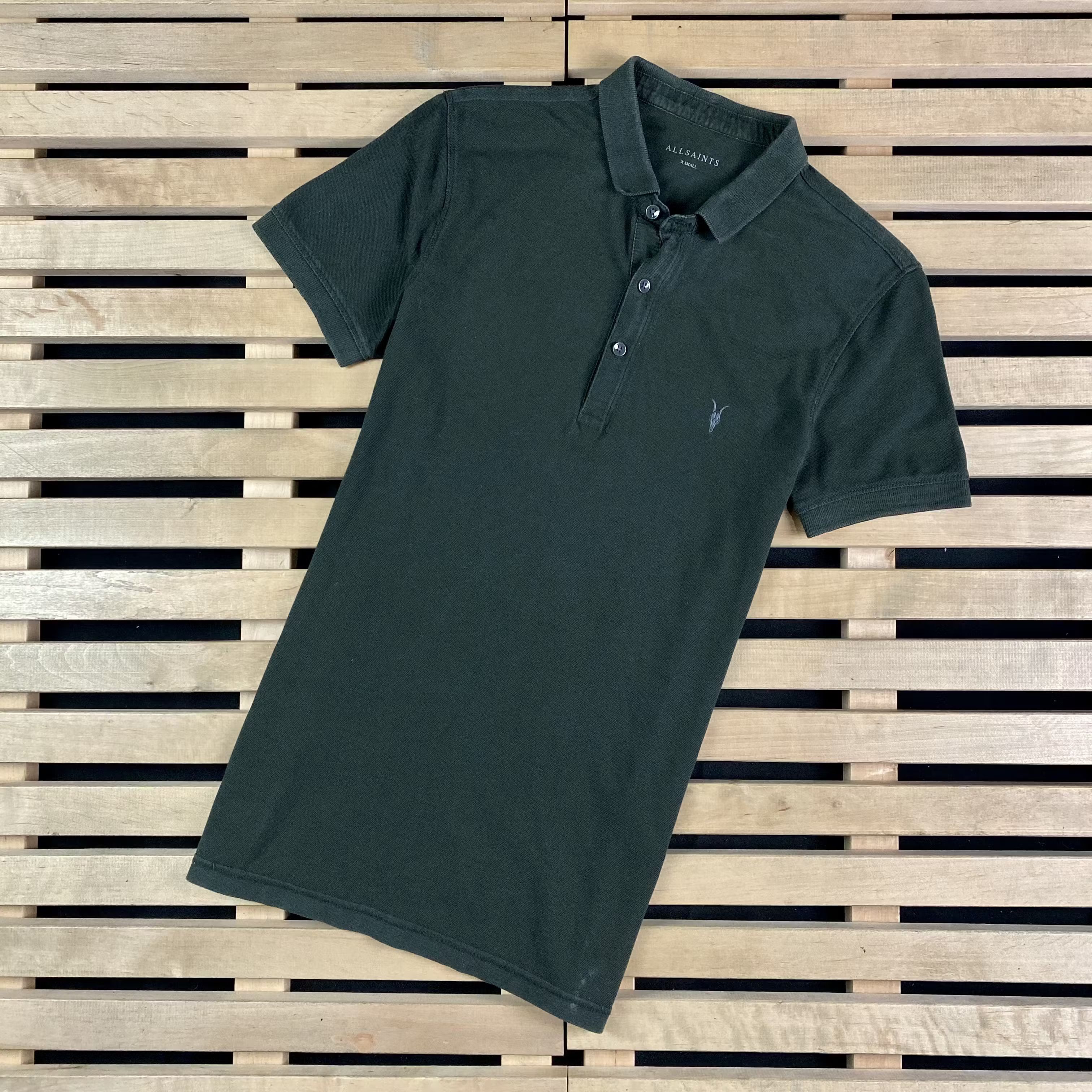 Allsaints Mens Polo T Shirt Allsaints Size XS Size US XS / EU 42 / 0 - 1 Thumbnail