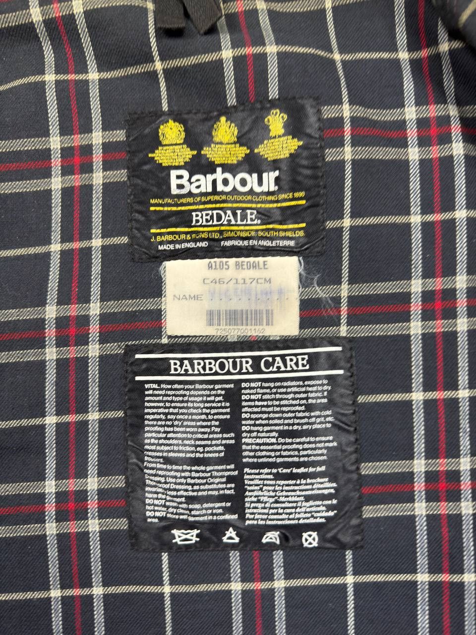 Barbour Barbour Luxury bedale wax jacket black Size c46/117cm Size US XL / EU 56 / 4 - 7 Thumbnail