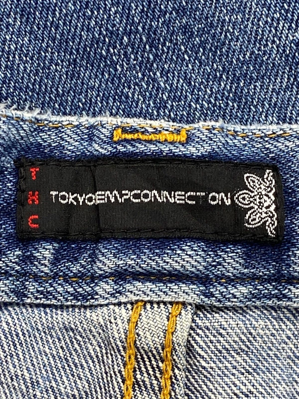 Japanese Brand Japanese Brand THC Blue Wash Style Loose Jeans Size US 31 - 12 Thumbnail