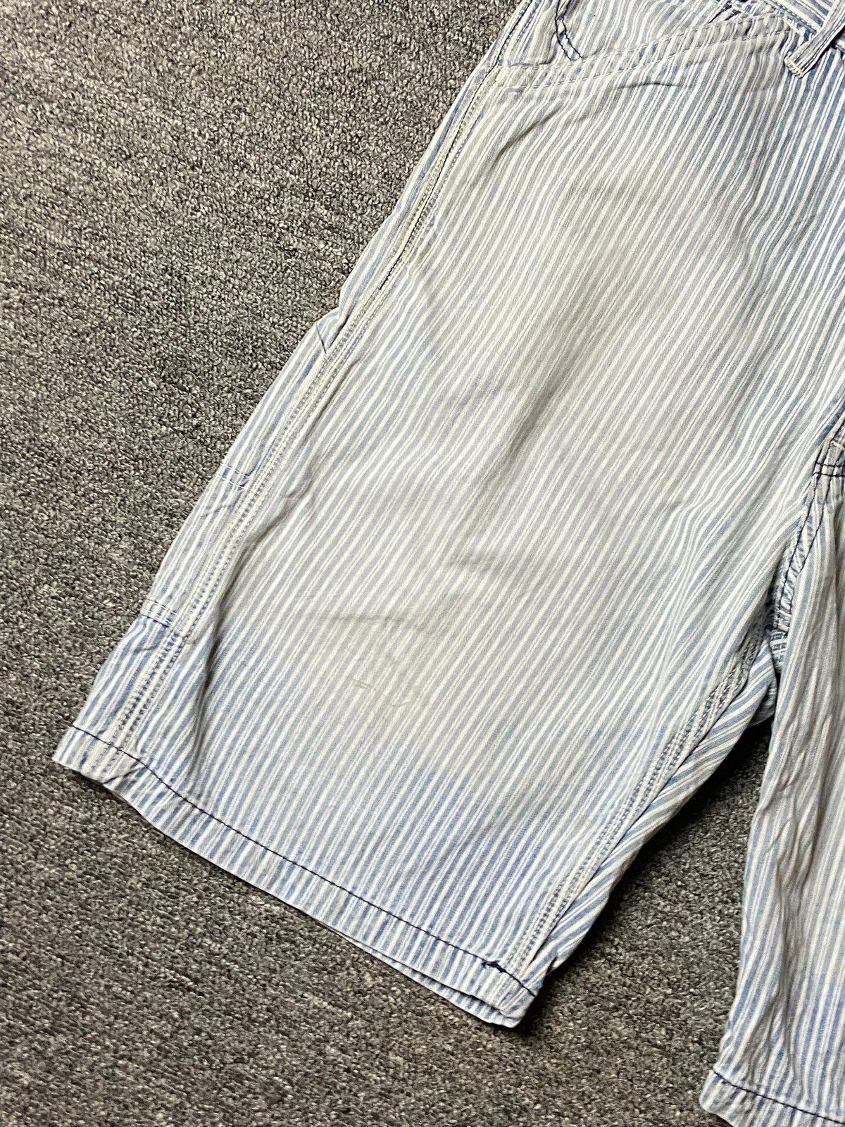 Japanese Brand × Johnbull × Vintage Vintage JOHNBULL Stripes Denim Shorts (121) Size US 32 / EU 48 - 5 Thumbnail