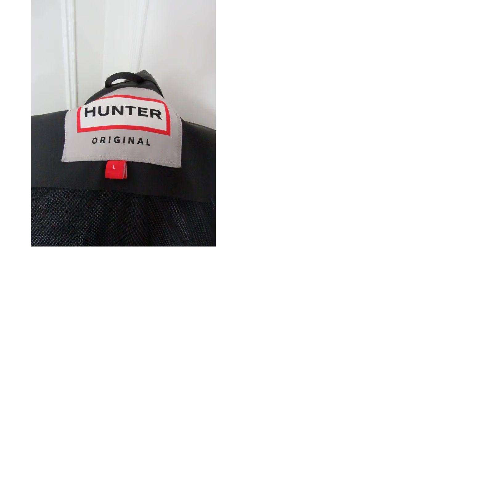 Hunter Hunter Rain Coat Black Large Jacket Mens/Unisex Size US L / EU 52-54 / 3 - 12 Thumbnail