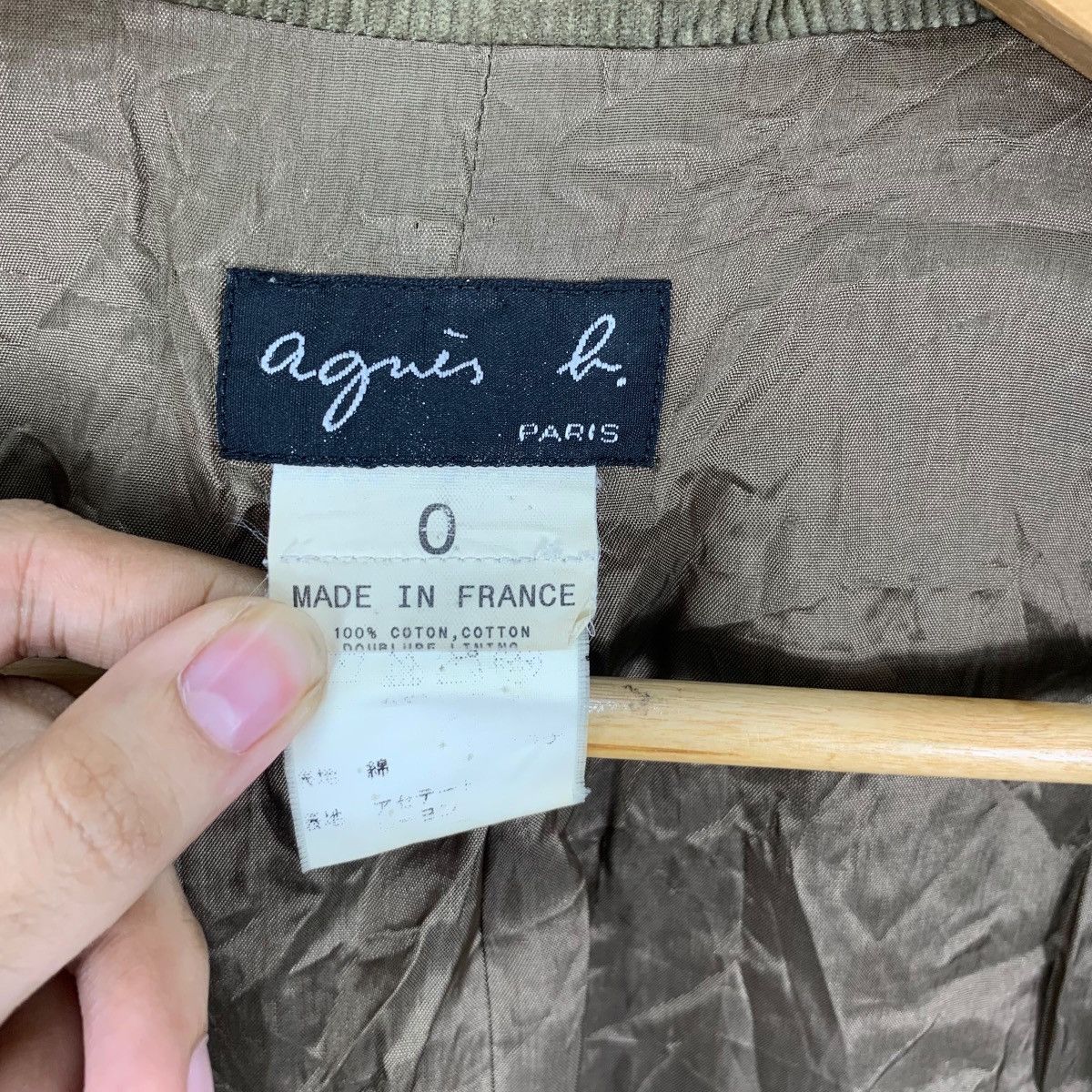agnes b. Vintage 90s AGNES B. PARIS Made In France Trench Coat Jacket Size S / US 4 / IT 40 - 10 Thumbnail