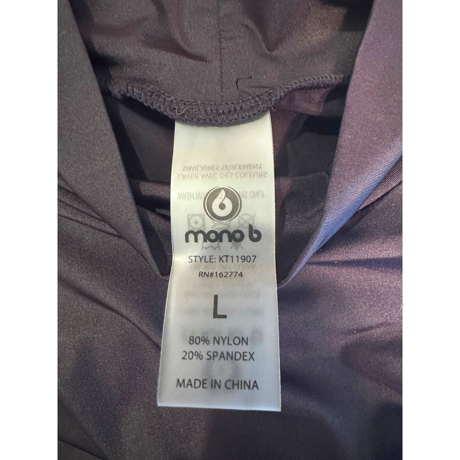 Other Mono b High Cowl Neck Sleeveless Bodysuit Black L Size L / US 10 / IT 46 - 12 Thumbnail