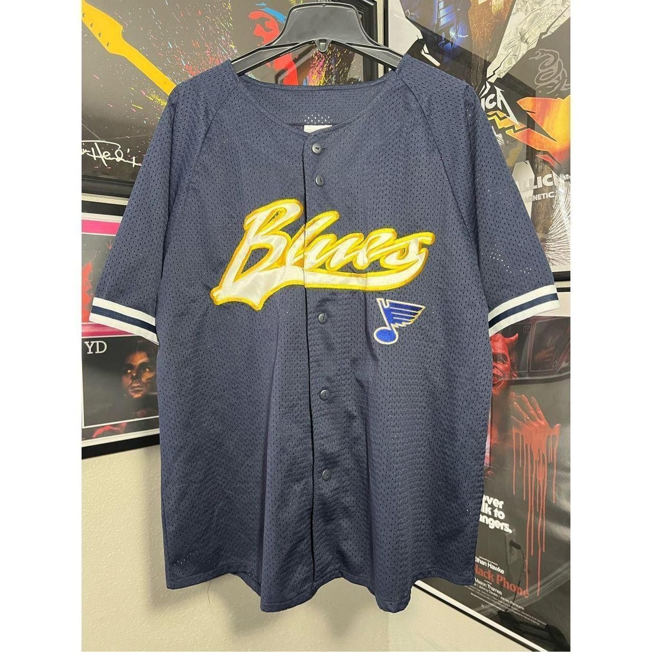 Other Vintage 90s NHL St. Louis Blues Turek Baseball Jersey Size US L / EU 52-54 / 3 - 1 Thumbnail