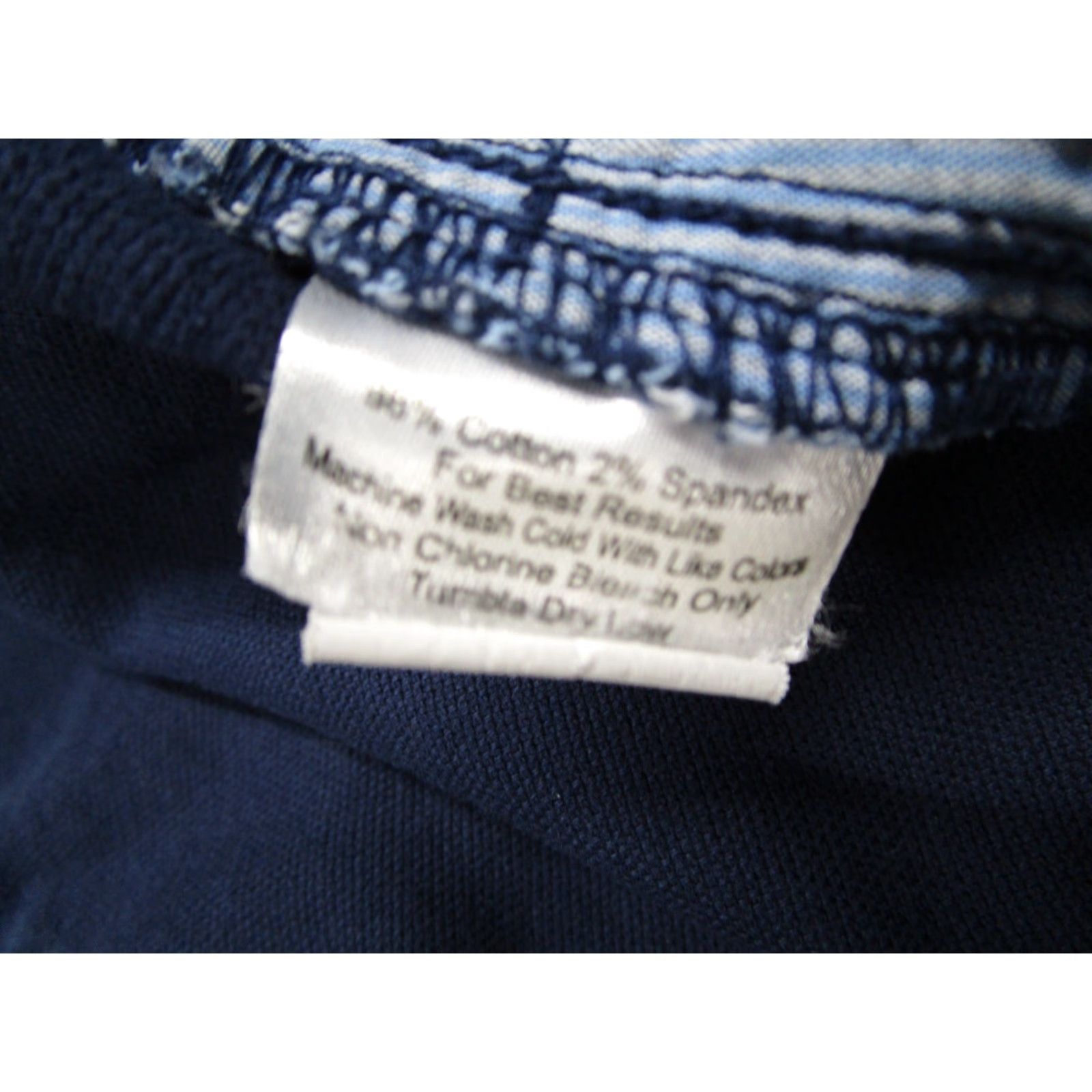 Peter Millar PETER MILLAR Men's Casual Blue Canvas Chino Pants 35x27 5-Pocket Regular Fit Size US 35 - 5 Thumbnail