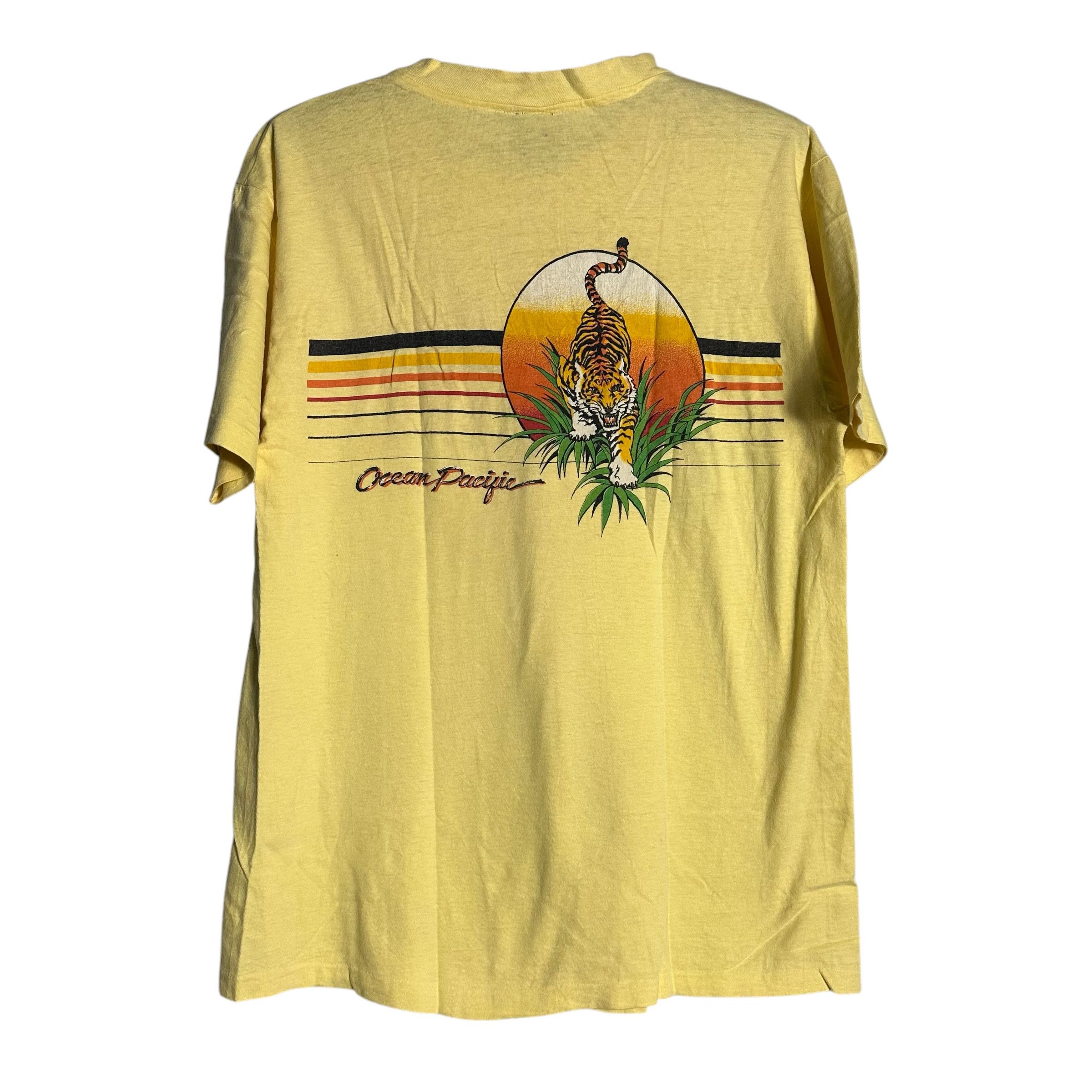 🔥RARE🔥Vintage Ocean Pasific OG T-shirt Single Stich