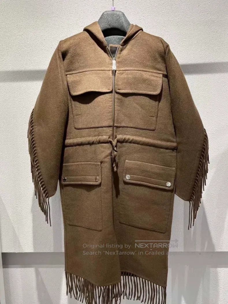Hermes Hermes Exclusive Fringe Cashmere Coat Size XS / US 0-2 / IT 36-38 - 2 Thumbnail