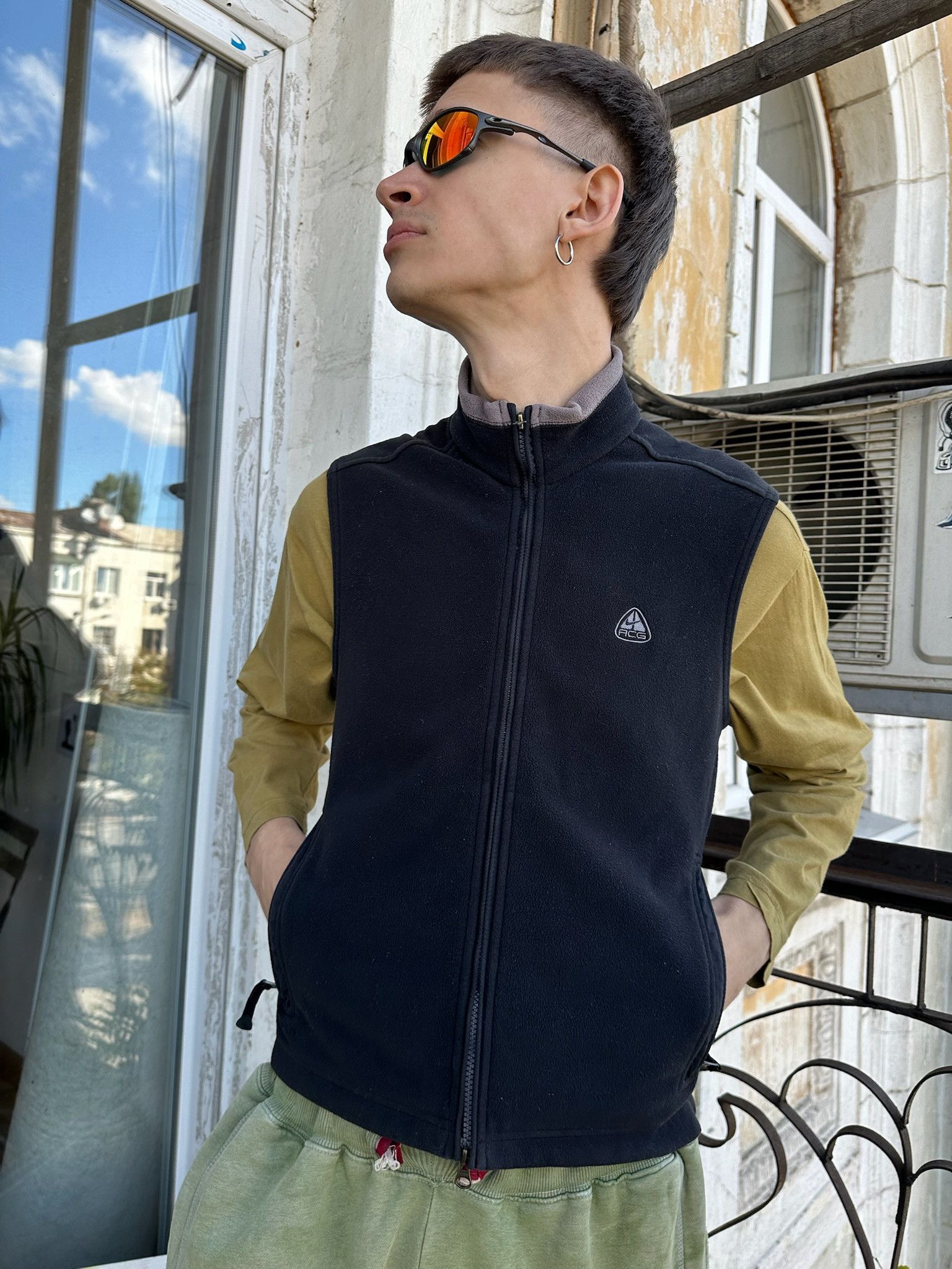 Nike ACG Retro Nike ACG Fleece Vest 90's Thermal Layer Green Size US S / EU 44-46 / 1 - 6 Thumbnail