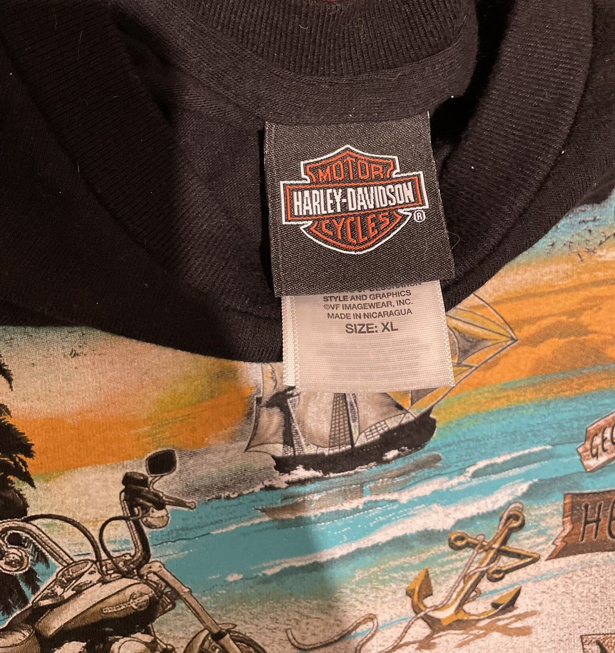 Harley Davidson Harley Davidson Motorcycles T-Shirt Men's Size XL Black Size US XL / EU 56 / 4 - 3 Thumbnail