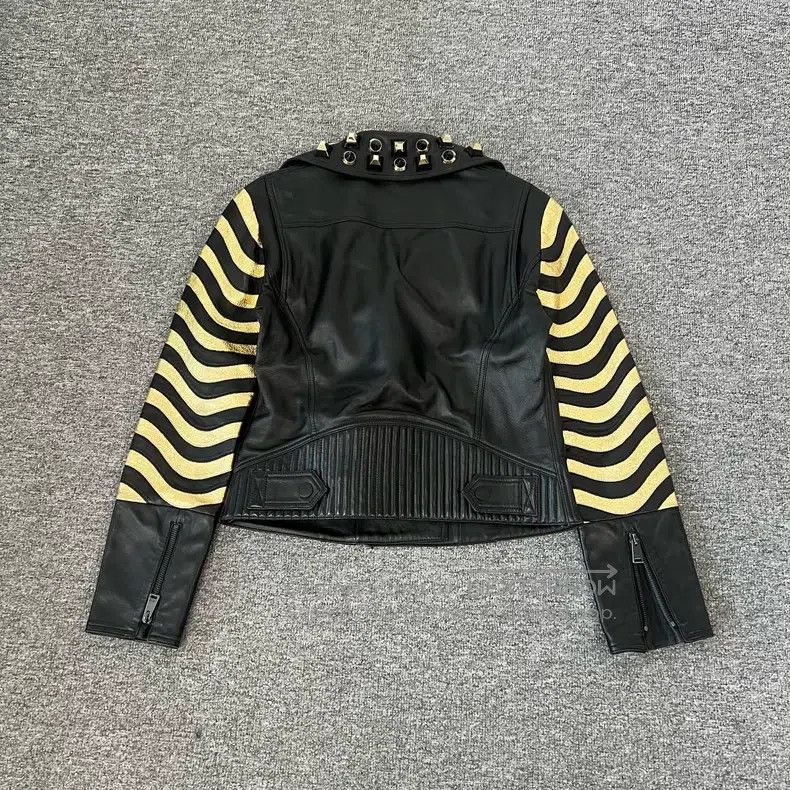 Fendi Fendi Heavy Studs Biker Leather Jacket Size XS / US 0-2 / IT 36-38 - 2 Thumbnail