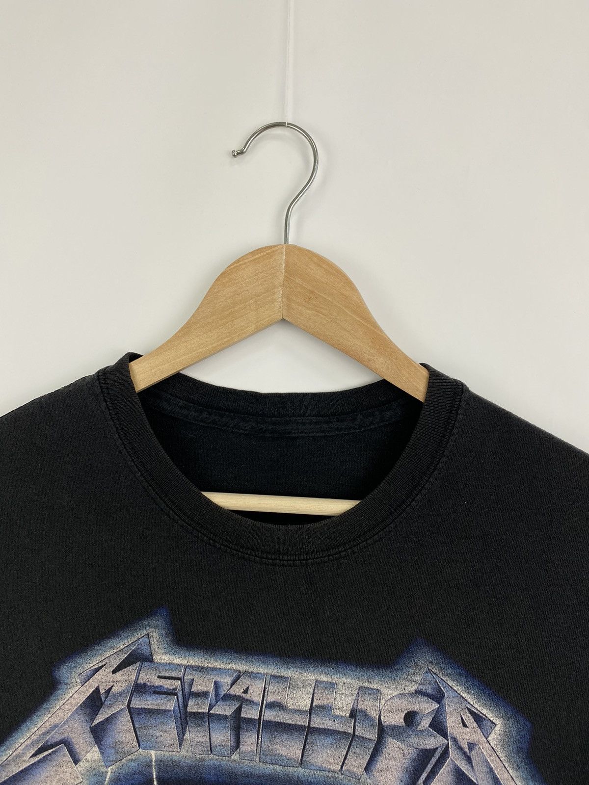 Band Tees × Metallica × Vintage Vintage Metallica Ride the Lightning rare retro t-shirt Y2K Size US M / EU 48-50 / 2 - 6 Thumbnail