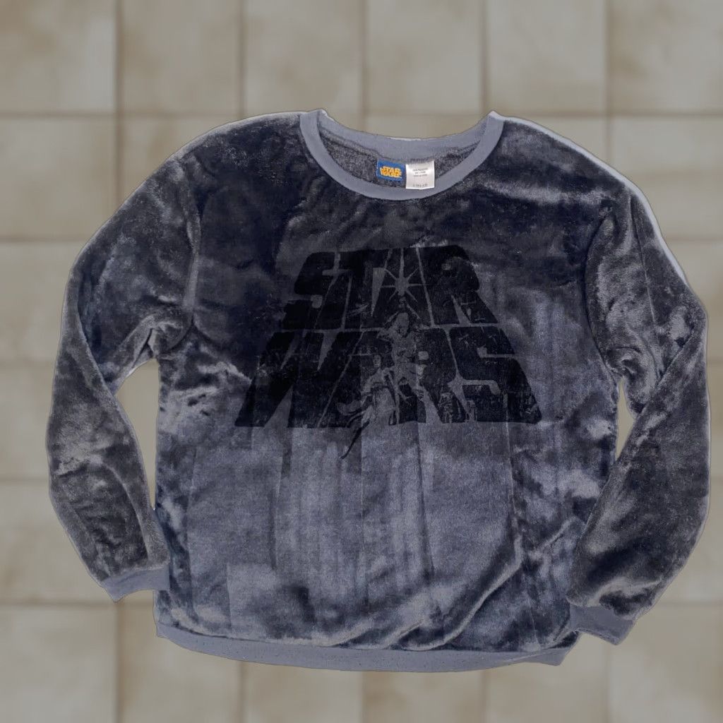 Star Wars Star Wars Star Wars Attack Of The Clone War Gray Fleece Pullover Sweatshirt Womens Size M Size M / US 6-8 / IT 42-44 - 1 Thumbnail